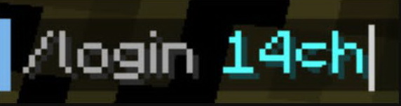 Ejemplo de comando /login